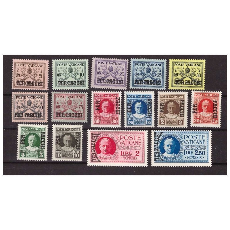 VATICANO - 1931  PACCHI  SERIE  NUOVA * MH