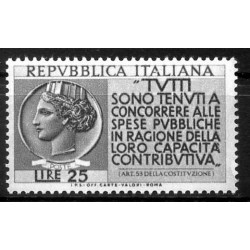 ITALIA 1954 - DENUNCIA DEL REDDITO  NUOVO  **