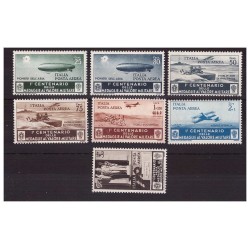 REGNO  1934 -  MEDAGLIE POSTA AEREA  SERIE NUOVA  **