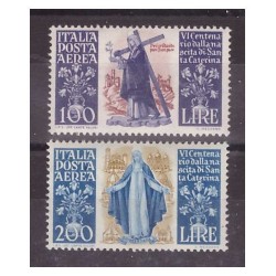 ITALIA 1948 - SANTA CATERINA  POSTA  AEREA  SERIE    NUOVA  * *