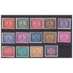 SEGNATASSE RUOTA - SERIE NUOVA  **  MNH