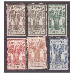 ERITREA 1926 - PRO ISTITUTO COLONIALE - SERIE NUOVA ** MNH