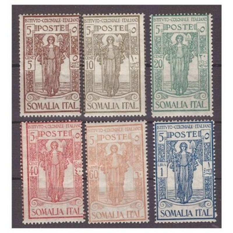SOMALIA 1926 - PRO ISTITUTO COLONIALE - SERIE NUOVA ** MNH