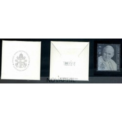 VATICANO 2003 - S.S. GIOVANNI PAOLO II FRANCOBOLLO IN ARGENTO