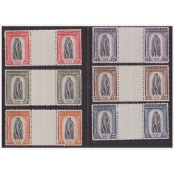 SAN MARINO 1935 - DELFICO SERIE IN COPPIE CON INTERSPAZI ** MNH