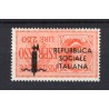 RSI - FASCETTI ESPRESSI - LIRE 2,50 - SOPR. CAPOVOLTA NUOVO ** MNH