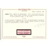 1953 - PACCHI IN CONCESSIONE LIRE 110 DENTELLATURA SPOSTATA NUOVO **