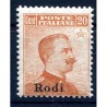 ISOLE EGEO RODI 1917 - Centesimi 20 NUOVO **