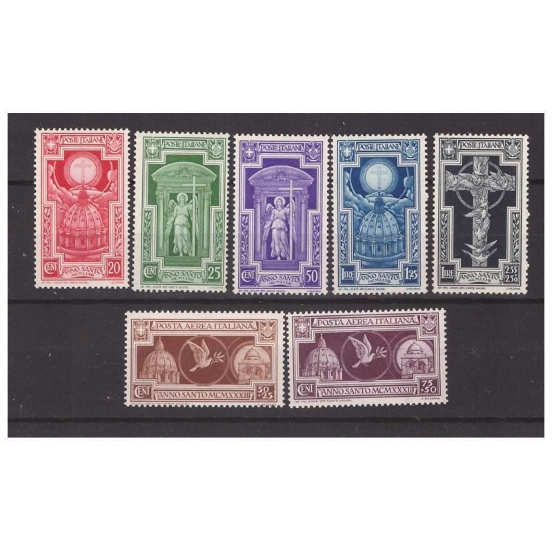 REGNO 1933 - ANNO SANTO  PO + PA   SERIE  NUOVA  **