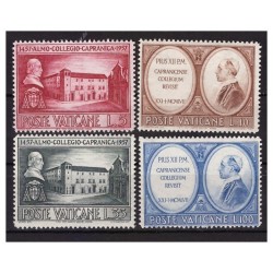VATICANO - 1957 COLLEGIO CAPRANICA SERIE NUOVA **
