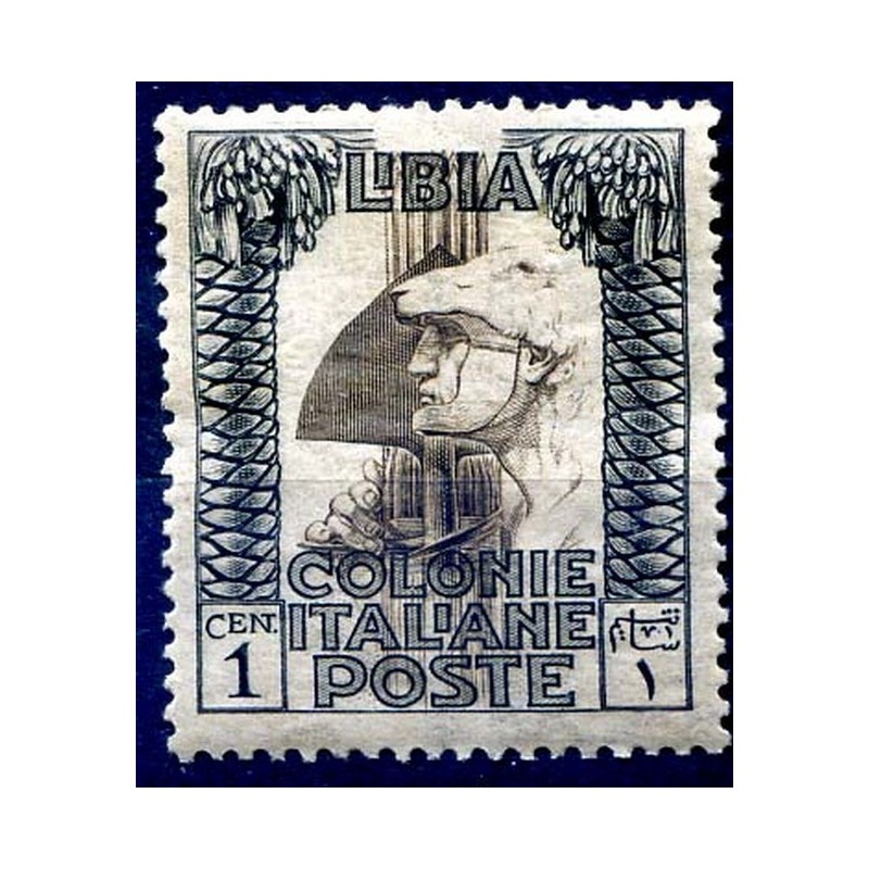 LIBIA 1921 - PITTORICA CENT. 1 NUOVO **