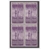 1950 - RADIODIFFUSIONE  LIRE 20  NUOVO  **  QUARTINA