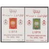 LIBIA INDIPENDENTE 1962 - MALARIA 2 FOGLIETTI **