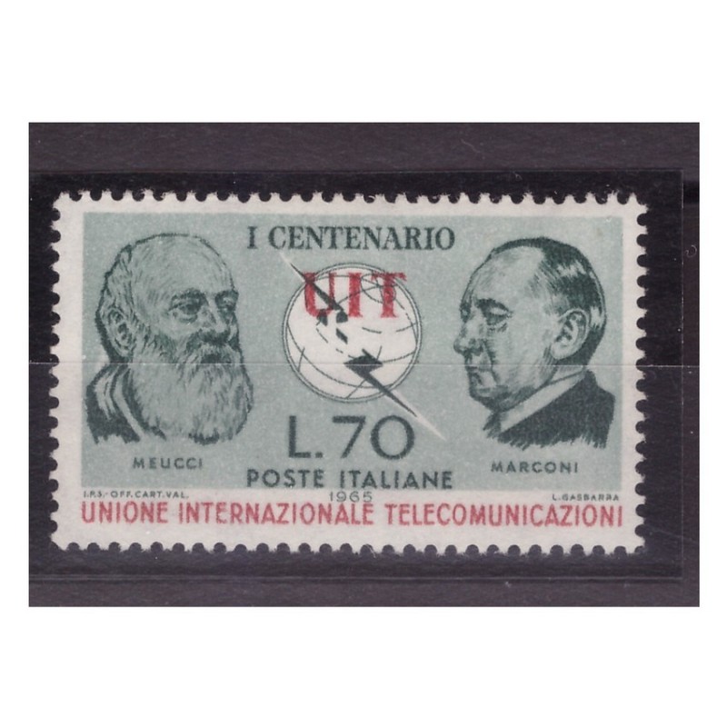 1965 - UIT  SCRITTA IN BASSO **