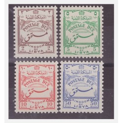 LIBIA INDIPENDENTE 1952 - SEGNATASSE SERIE NUOVA **