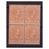 REGNO 1884 - PACCHI POSTALI - LIRE 1,25 NUOVO ** QUARTINA
