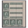SOMALIA AFIS 1950 - BLOCCO ANGOLARE  8 CENT.