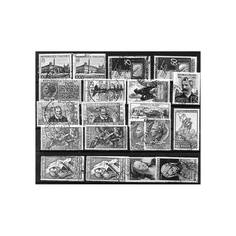 1954 - ANNATA COMPLETA USATI prima scelta