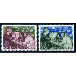 VATICANO 1953 - SAN BERNARDO CHIARAVALLE SERIE NUOVA **