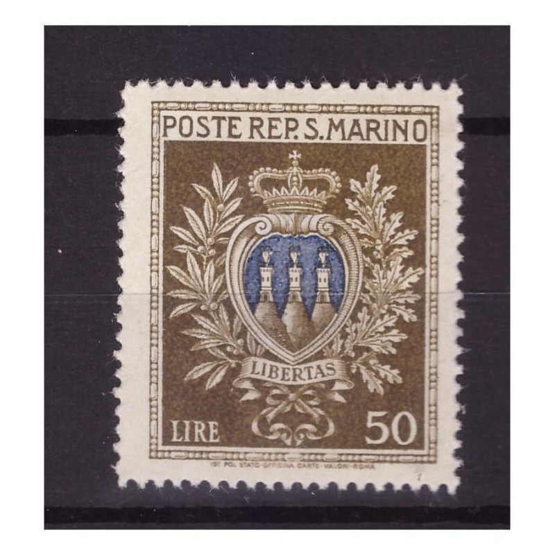 1945/6 - STEMMI  LIRE  50  NUOVO  **