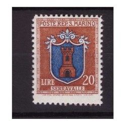 1945/6 - STEMMI  LIRE  20  NUOVO  **