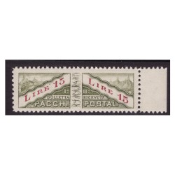 SAN MARINO 1928 -   PACCHI POSTALI  Lire 15   NUOVO  **