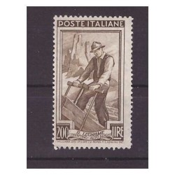 ITALIA 1950 - ITALIA AL LAVORO Lire 200  NUOVO *