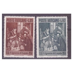VATICANO 1956 - SAN IGNAZIO DI LOYOLA  SERIE NUOVA **