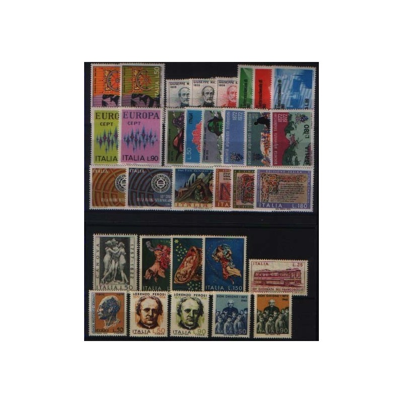 ITALIA 1972 - annata completa  nuova **