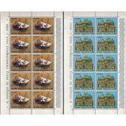 VATICANO 1972 - MINIFOGLI **