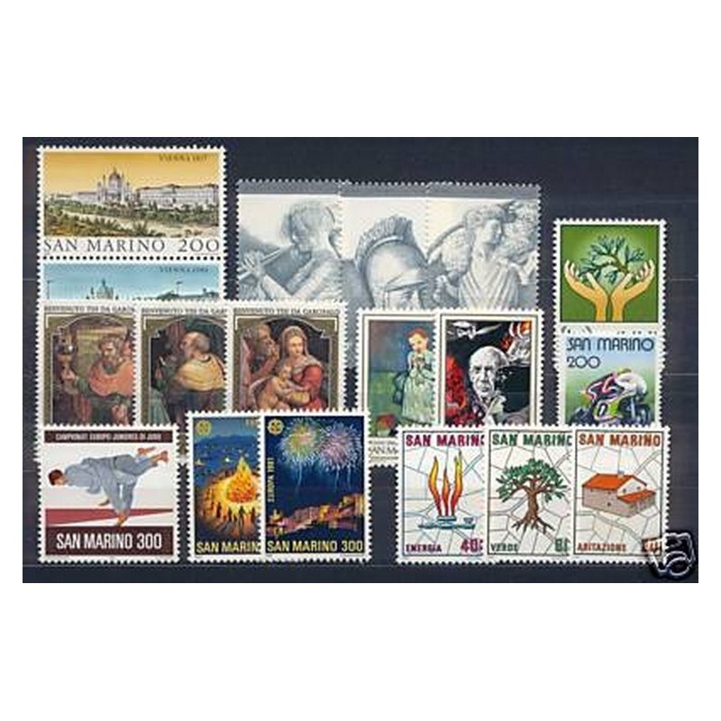 SAN MARINO ANNATA 1981 NUOVA **