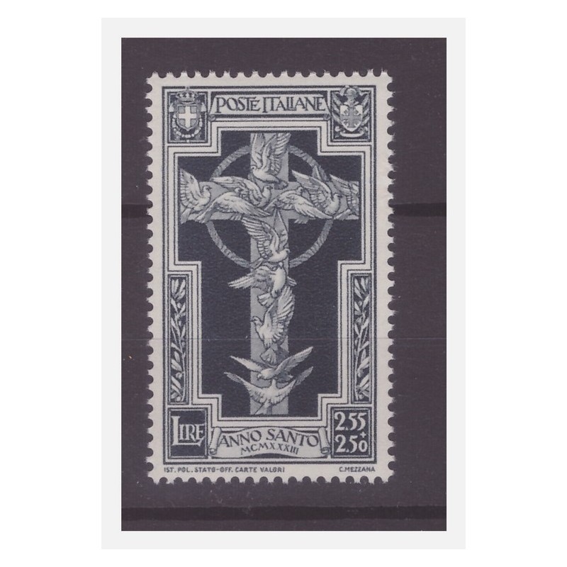 REGNO 1933 - ANNO SANTO  LIRE  2,55  NUOVO **