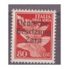 ZARA  1943  POSTA AEREA -  CENTESIMI 80  -  PRIMO  TIPO   NUOVO **