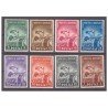 ALBANIA 1943 - PRO OPERE TUBERCOLARI SERIE **