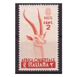 AOI - 1938 SOGGETTI VARI - Cent. 2 NUOVO **