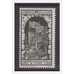 REGNO 1934 - ANNESSIONE FIUME LIRE 2,75 - NUOVO **