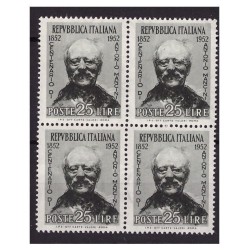 ITALIA 1952 - MANCINI QUARTINA NUOVA **