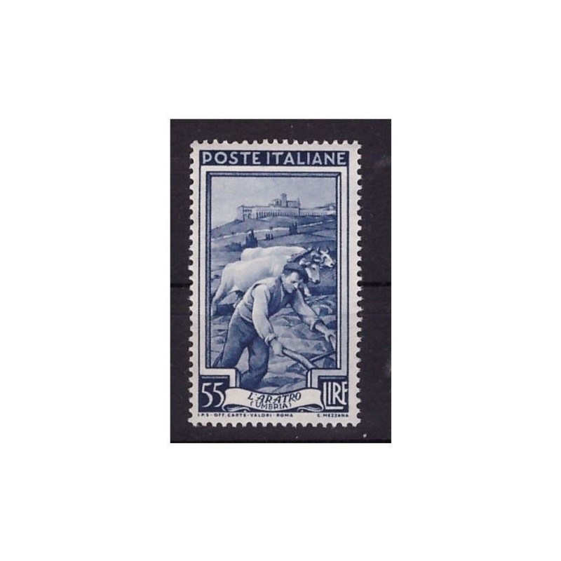 ITALIA 1950 - ITALIA AL LAVORO Lire 55  NUOVO **