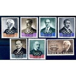 SAN MARINO 1959 - PREOLIMPICA SERIE NUOVA **