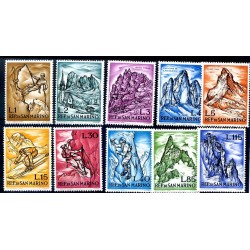 SAN MARINO 1962 - SPORT ALPINISTICI SERIE NUOVA **