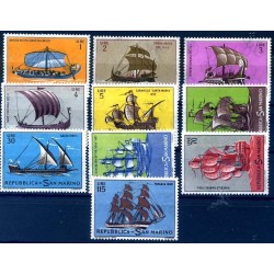 SAN MARINO 1963 -  STORIA DELLA NAVIGAZIONE  SERIE  NUOVA  **