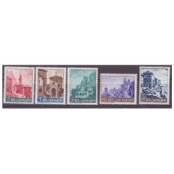 SAN MARINO 1957 - VEDUTE SERIE NUOVA **