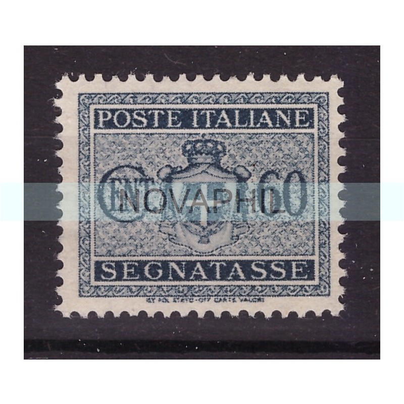 LUOGOTENENZA 1945 - SEGNATASSE RUOTA CENT. 60 NUOVO **