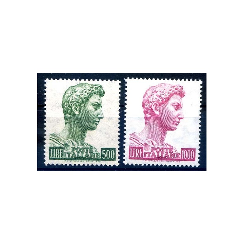 ITALIA 1970 - SAN GIORGIO SERIE  NUOVA ** FLUORESCENTI