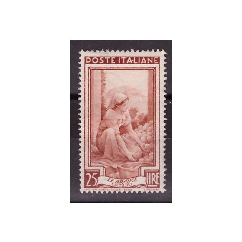 LAVORO - 25 LIRE FILIGRANA RUOTA III DA NUOVO **