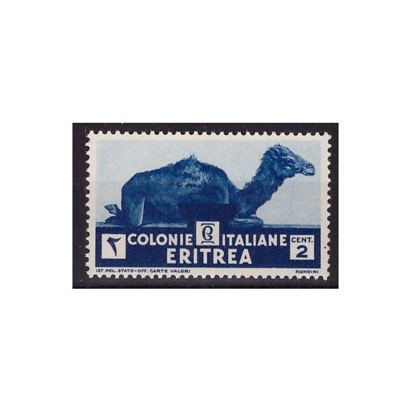 ERITREA 1933 - DROMEDARIO Cent. 2 NUOVO **