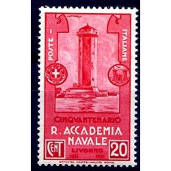 REGNO 1931 - ACCADEMIA NAVALE  Cent. 20 NUOVO **