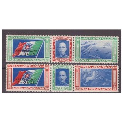 REGNO 1933 -  CROCIERA NORD ATLANTICA - TRITTICI  QUES -    NUOVI **
