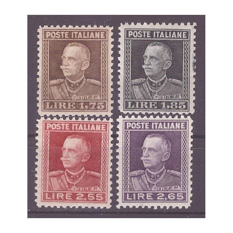 REGNO 1927 - VITTORIO EMANUELE SERIE NUOVA ** LUSSO