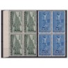 ITALIA 1950  -  UNESCO  SERIE  QUARTINA NUOVA **